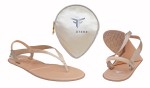 Flipsters Flip Flops Champagne